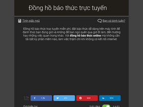 'donghobaothuc.com' screenshot