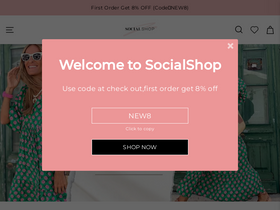 'social.shop' screenshot
