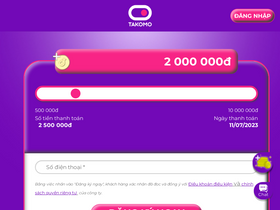 'takomo.vn' screenshot