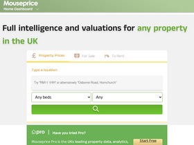 'mouseprice.com' screenshot