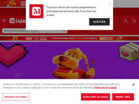 'lojasmm.com' screenshot