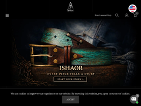 ishaor.com homepage screenshot