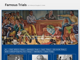 'famous-trials.com' screenshot