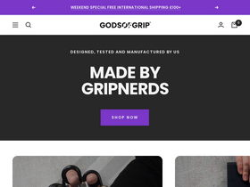 'godsofgrip.com' screenshot