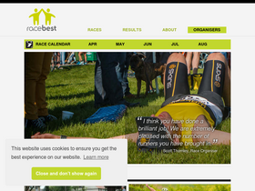 'racebest.com' screenshot