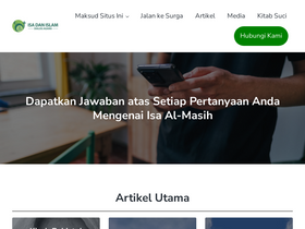 'isadanislam.org' screenshot