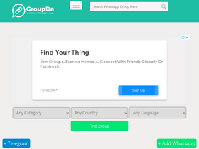 'groupda.com' screenshot