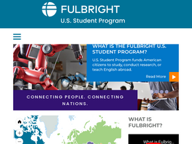 'fulbrightonline.org' screenshot