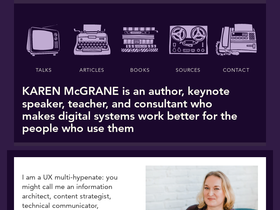 karenmcgrane.com