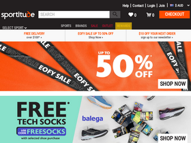 'sportitude.com.au' screenshot