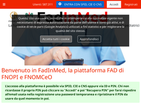 'fadinmed.it' screenshot