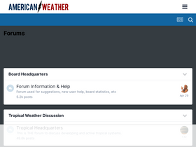 'americanwx.com' screenshot