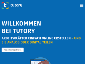 'tutory.de' screenshot