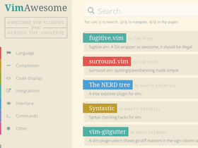 'vimawesome.com' screenshot