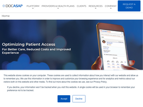'docasap.com' screenshot