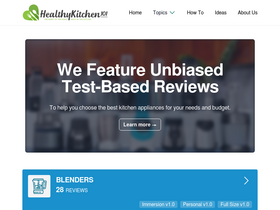 'healthykitchen101.com' screenshot