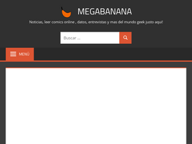 'megabanana.mx' screenshot