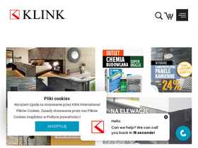 'klink.pl' screenshot