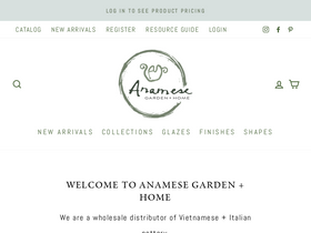 anamese.com homepage screenshot