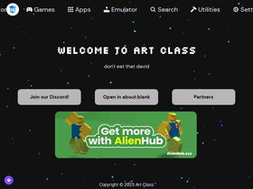 'artclass.site' screenshot