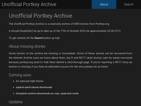'portkey-archive.org' screenshot