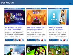 'deskrush.com' screenshot