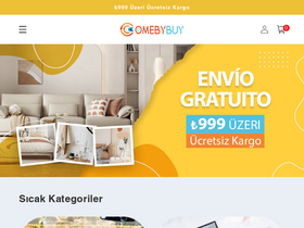 Comebybuy homepage screenshot