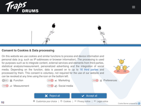 trapsdrums.com