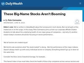 'dailywealth.com' screenshot