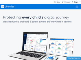 'login.syd-1.linewize.net' screenshot