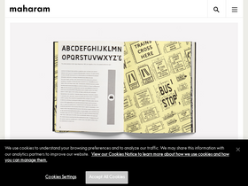 'maharam.com' screenshot
