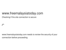 'freemalaysiatoday.com' screenshot