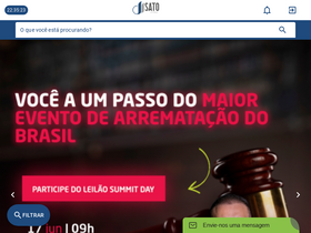 'satoleiloes.com.br' screenshot