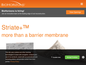 'biohorizons.com' screenshot