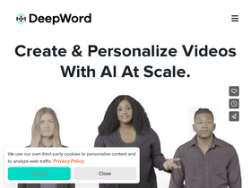 'deepword.co' screenshot