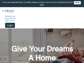 'triadfs.com' screenshot