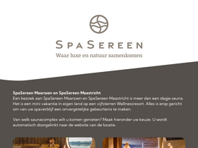 'spasereen.nl' screenshot