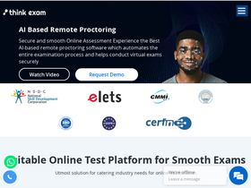 'csrlonlinetest.thinkexam.com' screenshot
