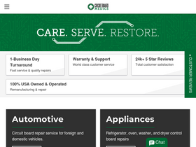 'circuitboardmedics.com' screenshot