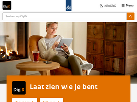 'digid.nl' screenshot
