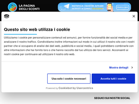 'lapaginadeglisconti.it' screenshot