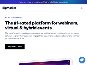 'bigmarker.com' screenshot
