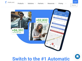 'triplogmileage.com' screenshot