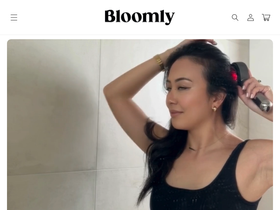 Bloomly homepage screenshot