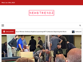 'newstrendz.co' screenshot