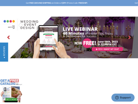 'eventdecordirect.com' screenshot