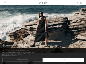 'dissh.com' screenshot