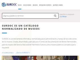 'surdoc.cl' screenshot