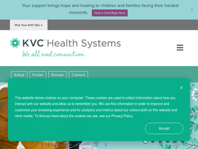 'kvc.org' screenshot