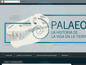 'palaeos-blog.blogspot.com' screenshot